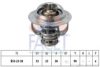 VW 06K121113E Thermostat, coolant